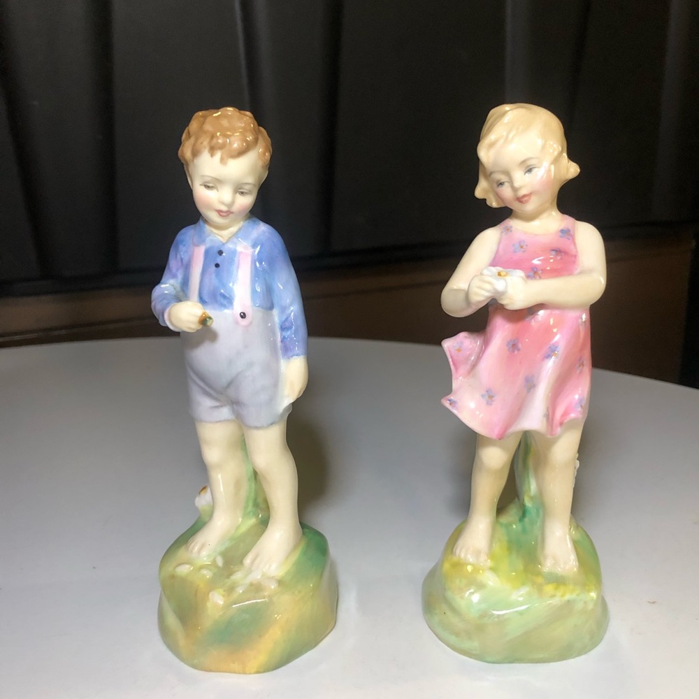 Royal Doulton Figurine Pair